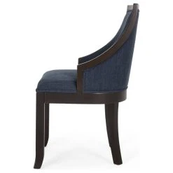 GDFStudio Monita Upholstered Birch Wood Dining Chairs, Set Of 2, Navy Blue + Walnut, 100% -abbyson shop d2218a8602538b66 9557 w800 h800 b1 p0