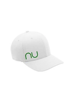 NU SPORTSWEAR NU Logo White Hat 3 NU SPORTSWEAR NU Logo White Hat