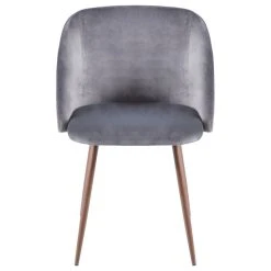 LumiSource Fran Dining Chair, Walnut And Blue Velvet, Set Of 2, Walnut And Gra 9 LumiSource Fran Dining Chair, Walnut And Blue Velvet, Set Of 2, Walnut And Gra -abbyson shop d52149ac0a219650 6742 w800 h800 b1 p0