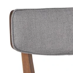 GDFStudio GDF Studio Caleb Mid-Century Walnut Finished Frame Dining Chairs, Set Of 2, Dark Gray 19 GDFStudio GDF Studio Caleb Mid-Century Walnut Finished Frame Dining Chairs, Set Of 2, Dark Gray -abbyson shop d601aeb20399984b 7083 w800 h800 b0 p0