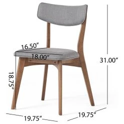 GDFStudio GDF Studio Caleb Mid-Century Walnut Finished Frame Dining Chairs, Set Of 2, Dark Gray 15 GDFStudio GDF Studio Caleb Mid-Century Walnut Finished Frame Dining Chairs, Set Of 2, Dark Gray -abbyson shop d7a18acd0399984f 7083 w800 h800 b1 p0