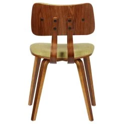Armen Living Jaguar Mid-Century Dining Chair, Walnut, Green -abbyson shop d8f1163308ca8bb6 0012 w800 h800 b1 p0