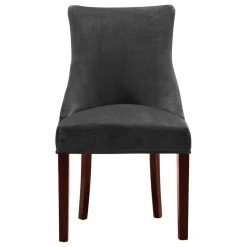 MOD The Splendor Dining Chair, Gray, Velvet Set Of 2 -abbyson shop d8f1f576032dfd33 0735 w800 h800 b1 p0