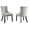 Modway Marquis Performance Velvet Dining Chairs, Set Of 2, Light Gray 1 Modway Marquis Performance Velvet Dining Chairs, Set Of 2, Light Gray -abbyson shop db41b089035bf63f 2843 w800 h800 b1 p0