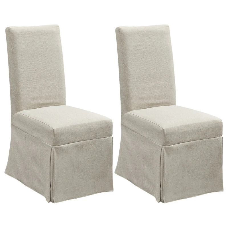 Progressive Furniture Muse Upholstered Parsons Chairs With Cover Set Of 2 8 Progressive Furniture Muse Upholstered Parsons Chairs With Cover Set Of 2 - Image 6