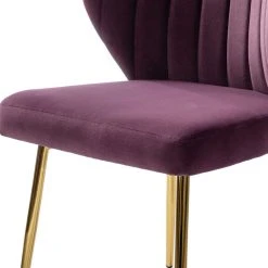 MOD The Audrey Dining Chair, Velvet, Set Of 2, Purple -abbyson shop dd5147470059237e 9629 w800 h800 b0 p0