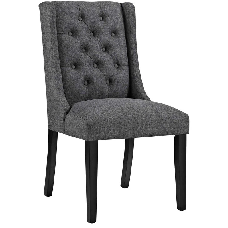 Modway Baronet Fabric Dining Chair Eei-2235-Gry 12 Modway Baronet Fabric Dining Chair Eei-2235-Gry - Image 10