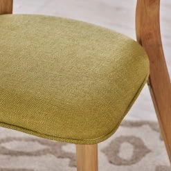 GDFStudio Crystal Mid-Century Modern Fabric Upholstered Dining Chairs, Set Of 2, Green Tea -abbyson shop e0514dc101e6612c 0040 w800 h800 b0 p0