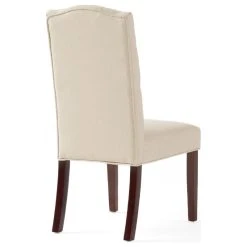 GDFStudio GDF Studio Clark Tufted Back Fabric Dining Chairs, Set Of 2 -abbyson shop e121d5c201a6b94d 4727 w800 h800 b1 p0