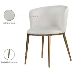 MOD The Almar Dining Chair, White And Brushed Gold, Faux Leather And Iron, Set Of 2 20 MOD The Almar Dining Chair, White And Brushed Gold, Faux Leather And Iron, Set Of 2 -abbyson shop e2b17df902741521 1313 w800 h800 b1 p0