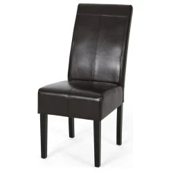 GDFStudio GDF Studio Percival T-stitched Chocolate Brown Leather Dining Chairs, Brown, Set -abbyson shop e45163e701bbe2c7 3204 w800 h800 b1 p0