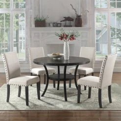 Best Master Furniture Darlington Antique Black Dining Side Chairs, Set Of 2 -abbyson shop e4f10c660d0d2e20 6123 w800 h800 b0 p0