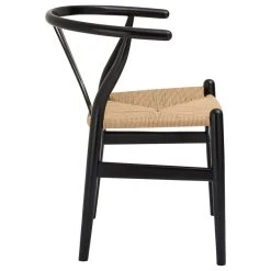 MOD The Sawyer Dining Chair, Black, Wood And Rope -abbyson shop e551000900b3a3ed 0939 w800 h800 b1 p0