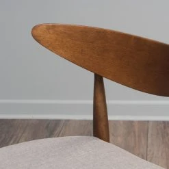 GDFStudio GDF Studio Issaic Mid Century Design Wood Dining Chairs, Set Of 2, Light Gray/Wa -abbyson shop e5d12e9b0f906f54 2891 w800 h800 b0 p0