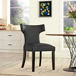 Modway Curve Vinyl Dining Chair EEI-2220-BLK 16 Modway Curve Vinyl Dining Chair EEI-2220-BLK -abbyson shop e5f1ba6000cd21db 0220 w800 h800 b0 p0