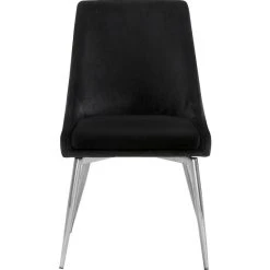 MOD The Draper Dining Chair, Black, Velvet, Chrome Base, Set Of 2 11 MOD The Draper Dining Chair, Black, Velvet, Chrome Base, Set Of 2 -abbyson shop e8f17fb902741518 0736 w800 h800 b1 p0