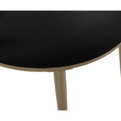 MOD The Almar Dining Chair, Black And Brushed Gold, Velvet And Iron, Set Of 2 -abbyson shop ec314ce302741726 1312 w800 h800 b0 p0