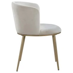 Meridian Furniture Skylar Dining Chair, Set Of 2, Cream Velvet, Brushed Gold Iron Legs 15 Meridian Furniture Skylar Dining Chair, Set Of 2, Cream Velvet, Brushed Gold Iron Legs -abbyson shop f0d15bf90274165e 3319 w800 h800 b1 p0