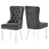 MOD The Dame Dining Chair, Gray, Velvet, Set Of 2 1 MOD The Dame Dining Chair, Gray, Velvet, Set Of 2 -abbyson shop f131aac202741613 0747 w800 h800 b1 p0