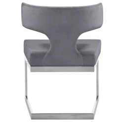 MOD The Eve Dining Chair, Gray And Chrome, Velvet And Metal -abbyson shop f2e19959027415d2 0745 w800 h800 b1 p0