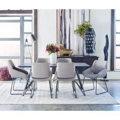 Moe's Home Collection Lisboa Dining Chair Light Gray -abbyson shop f2f1e0b10e828ecb 6357 w800 h800 b0 p0