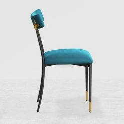 HOMARY Blue Empire Style Upholstered Cross Back Green Side Chair Dining Chair 25 HOMARY Blue Empire Style Upholstered Cross Back Green Side Chair Dining Chair -abbyson shop f5e1d7af039be903 2550 w800 h800 b0 p0