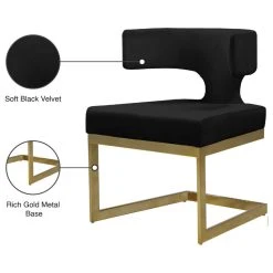 MOD The Eve Dining Chair, Black And Gold, Velvet And Metal 16 MOD The Eve Dining Chair, Black And Gold, Velvet And Metal -abbyson shop f6d11dd8027417c4 0736 w800 h800 b1 p0