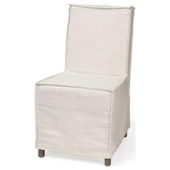MOD The Headwind Dining Chair, Cream, Fabric, Set Of 2
