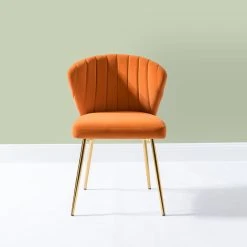 Karat Home Luna Side Chair, Orange -abbyson shop f7c172b70eec5702 1794 w800 h800 b0 p0