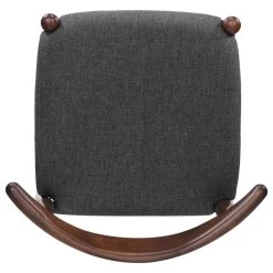 GDFStudio GDF Studio Sandra Mid Century Modern Dining Chairs, Set Of 2, Charcoal/Walnut -abbyson shop f9a149b10f9068ee 9830 w800 h800 b1 p0