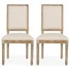 GDFStudio Amy French Country Wood Upholstered Dining Chair, Set Of 2, Beige/Natural -abbyson shop fa7154ed00b9e33b 8164 w800 h800 b1 p0