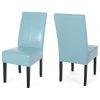 GDFStudio GDF Studio Emilia T-stitch Bonded Leather Dining Chair, Set Of 2, Teal, Faux Lea 1 GDFStudio GDF Studio Emilia T-stitch Bonded Leather Dining Chair, Set Of 2, Teal, Faux Lea -abbyson shop fb51190e01ce84de 2911 w800 h800 b1 p0