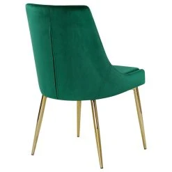 MOD The Draper Dining Chair, Green, Velvet, Gold Base, Set Of 2 -abbyson shop fc01e2310274117d 0753 w800 h800 b1 p0
