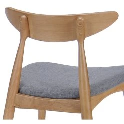 GDFStudio GDF Studio Issaic Mid Century Design Wood Dining Chairs, Set Of 2, Gray/Oak -abbyson shop fc3151e4037d7d02 8687 w800 h800 b1 p0