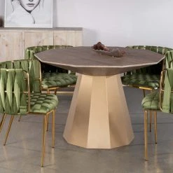 MOD The Eterno Dining Chair, Green And Gold, Velvet -abbyson shop fd3182080197fa01 4894 w800 h800 b0 p0