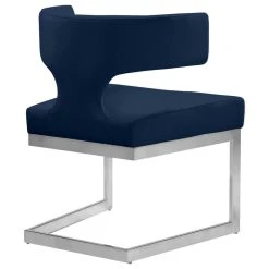 MOD The Eve Dining Chair, Navy And Chrome, Velvet And Metal -abbyson shop fd51ddaf0274186e 0735 w800 h800 b1 p0