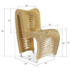 MOD The Bradbury Dining Chair, Gold, Cotton -abbyson shop ff31ec240f22083d 6580 w800 h800 b1 p0