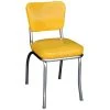 Richardson Seating Glitter Sparkle Red Retro Chrome Kitchen Chair, Cracked Ice Yellow -abbyson shop ff41ed4506410d92 9653 w800 h800 b1 p0