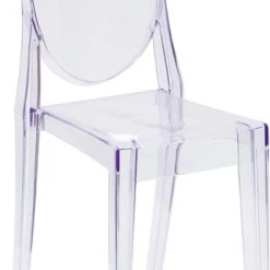 Flash Furniture Clear Plastic Stack Chair Fh-111-Apc-Clr-Gg