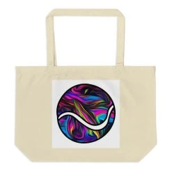 TENNIS INC NU Large Organic Tote Bag 9 TENNIS INC NU Large Organic Tote Bag -abbyson shop large eco tote oyster back 61908ec5c7eb9