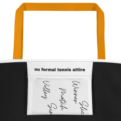 TENNIS INC Ti Scribbles Beach Bag -abbyson shop mockup 378cd380