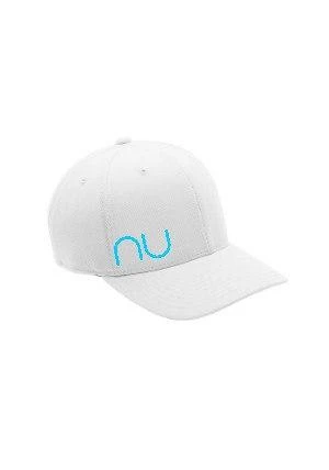NU SPORTSWEAR NU Logo White Hat 5 NU SPORTSWEAR NU Logo White Hat - Image 3