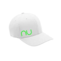 NU SPORTSWEAR NU Logo White Hat 10 NU SPORTSWEAR NU Logo White Hat -abbyson shop whitehatlime 25390.1433275786.1280.1280