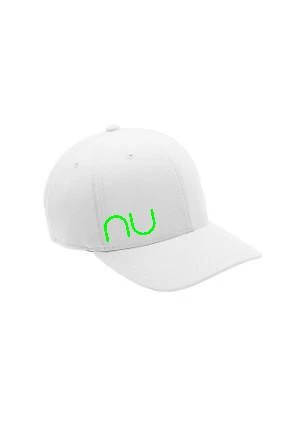 NU SPORTSWEAR NU Logo White Hat 6 NU SPORTSWEAR NU Logo White Hat - Image 4